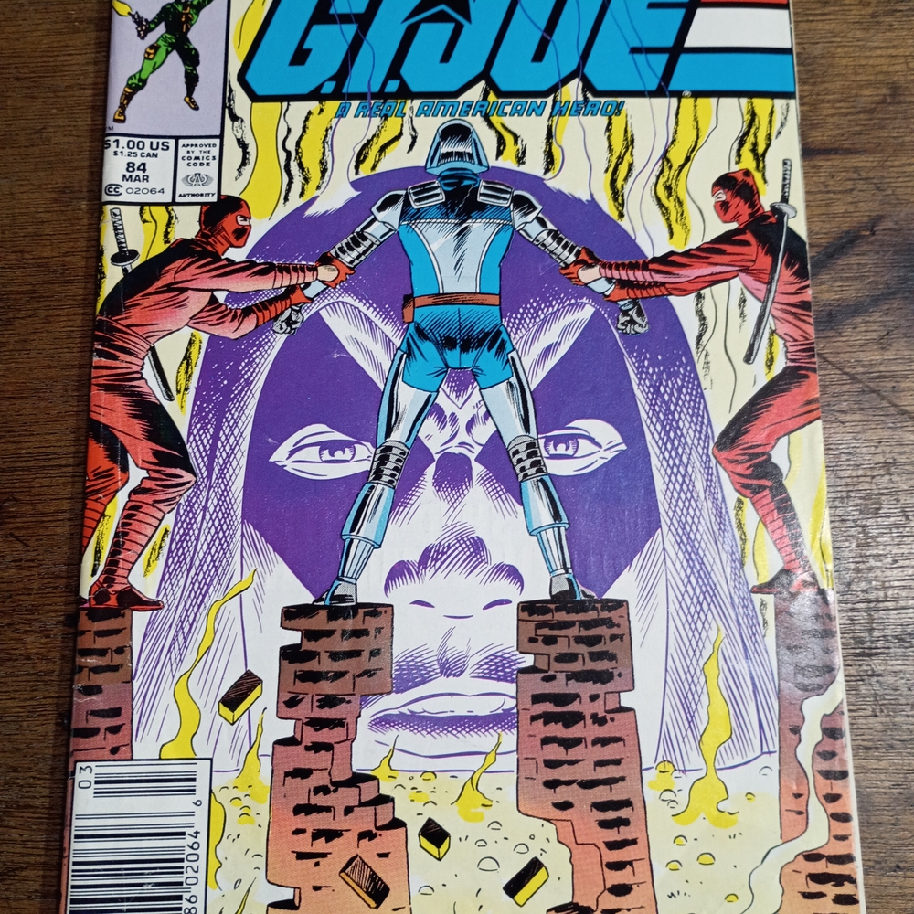 G.I. Joe Comic Book Issue #84